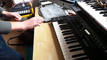 Short jam using Analog Keys on drums and Tempest on synth, yeah, I know ; )