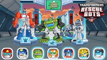Transformers Rescue Bots: Disaster Dash Hero Run #79 | Rescue citizens in Bot mode! By Budge