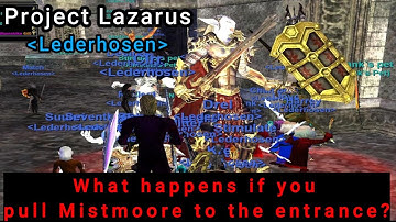 Project Lazarus EQ - Pulling Mistmoore to Entrance with Lederhosen