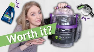 Bissell SpotClean Pet Pro REVIEW | features, my experience, pros & cons