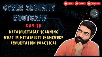 Day 10 | Metasploitable Scanning | Enumeration | Metasploit Framework | Samba Exploit