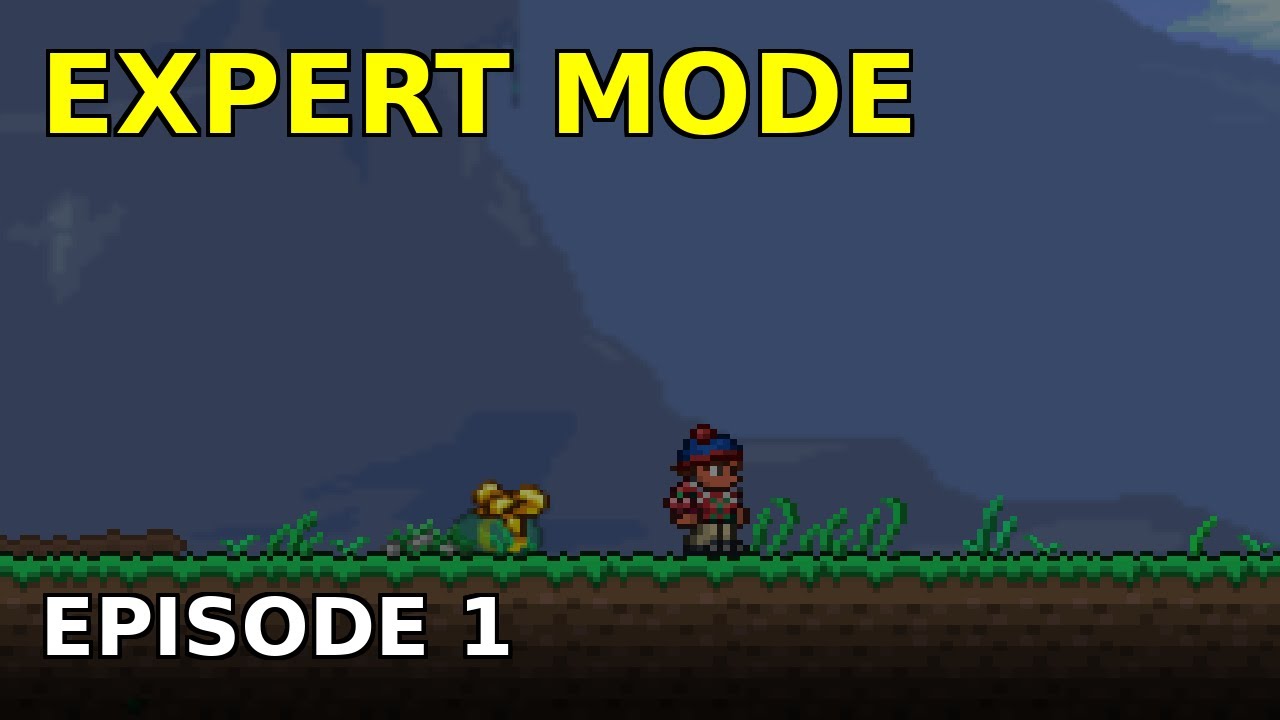 Starting Terraria in EXPERT MODE Was a Mistake - YouTube