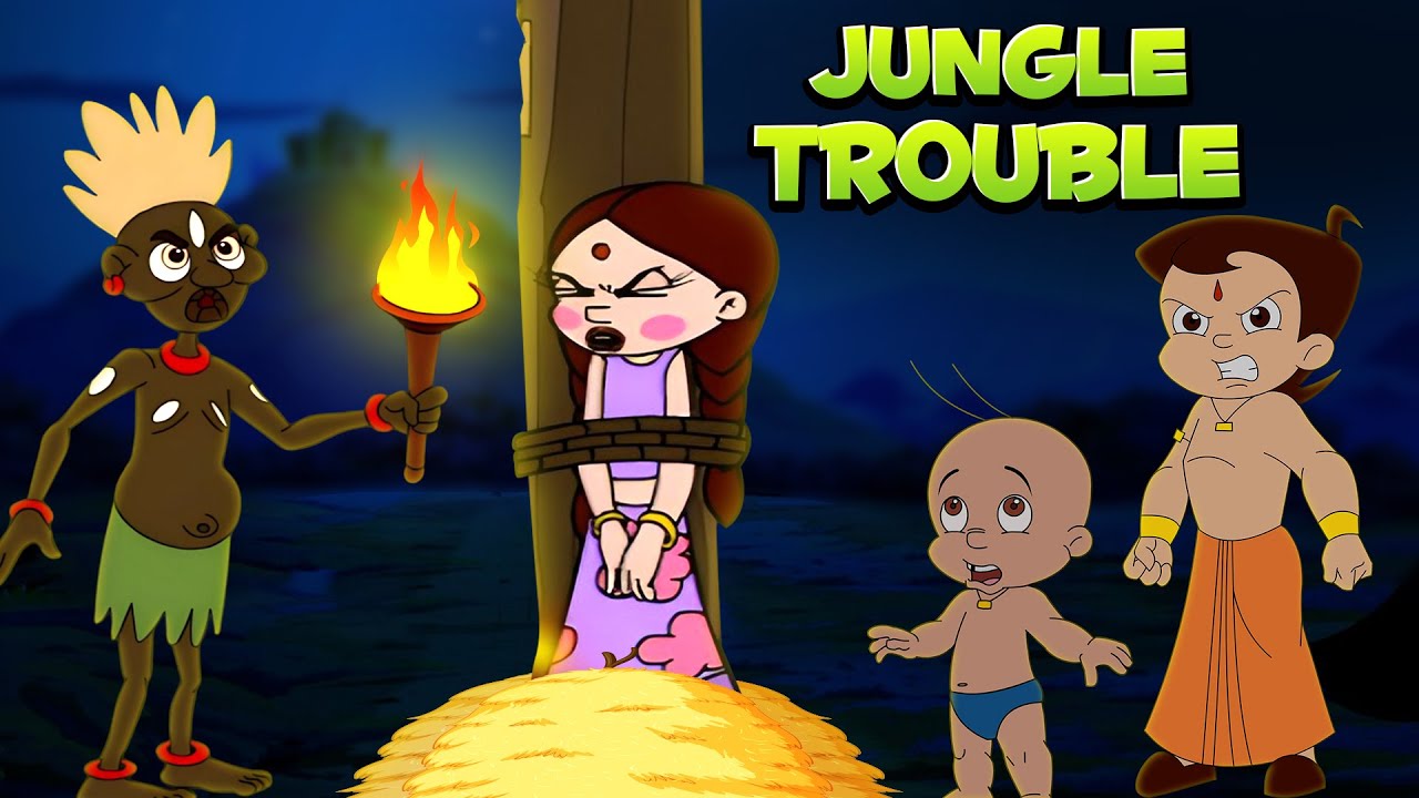 Chhota Bheem - Jungle Trouble | Adventure Cartoons for Children | Fun Kids Videos in Hindi