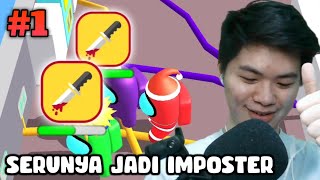 MAIN IMPOSTER PENUH TAKTIK! SERU PARAH!! | Red Imposter #1 screenshot 4