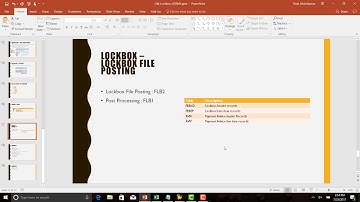 SAP Lockbox Tutorial 10 : SAP Lockbox File Testing