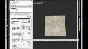 Physics: Cloth UDK (December 2010)
