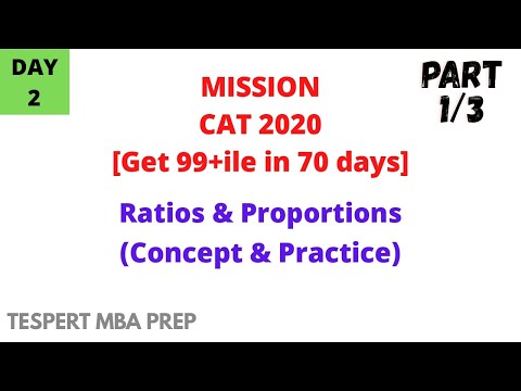 Ratios & Proportions