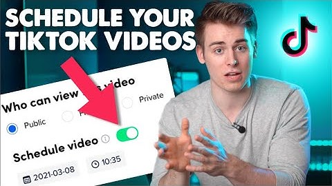 How to SCHEDULE + AUTOMATE TikTok Videos (2021) *New Feature*