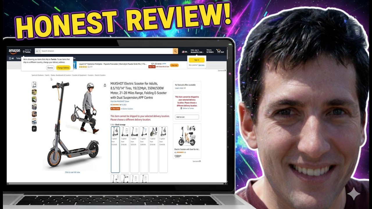 2026 MAXSHOT V1 Electric Scooter Review: Unboxing, Assembly, and Real-World Commute Test