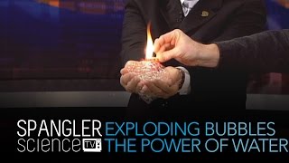 Exploding Bubbles: The Power of Water - Cool Science Experiment