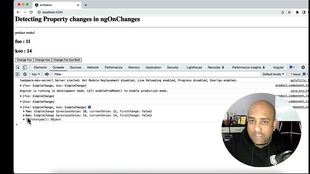 How to know which input changes in ngonchanges simplechanges in