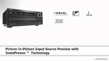 ONKYO TX-NR717 Preview (MHL 3D InstaPrevue Cloud Streaming Spotify 4K AVR)
