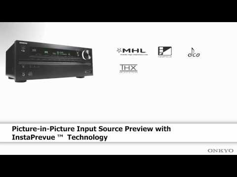 ONKYO TX-NR717 Preview (MHL 3D InstaPrevue Cloud Streaming Spotify 4K AVR)