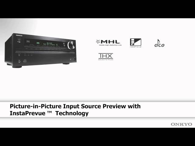 ONKYO TX-NR717 Preview (MHL 3D InstaPrevue Cloud Streaming Spotify