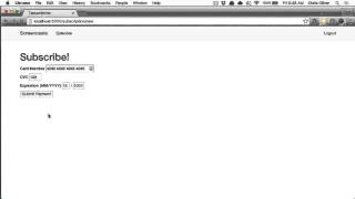 Adding Stripe Update card form, Cancel, and Resubscribe | Preview