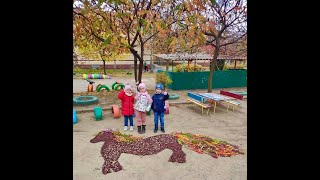 Осенние фантазии, поделки на прогулке из осенних листьев и каштанов в детском саду