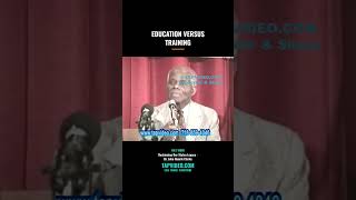 Dr. John Henrik Clarke: Schools Are Not Educational Institutions - Education Versus Training