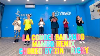 La Conoci Bailando - Mambo remix || Zumba®️ Choreo by Zin™️ Ricky Belwet Ekka