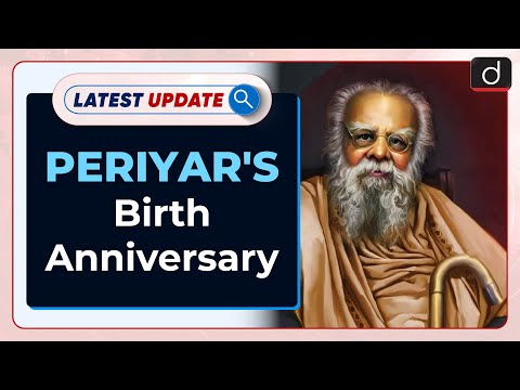 Periyar's Birth Anniversary: Latest update | Drishti IAS English – Watch On YouTube