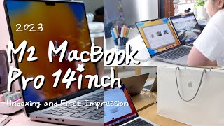 M2 MacBook Pro 14 inch - Unboxing and First Impression (2023)