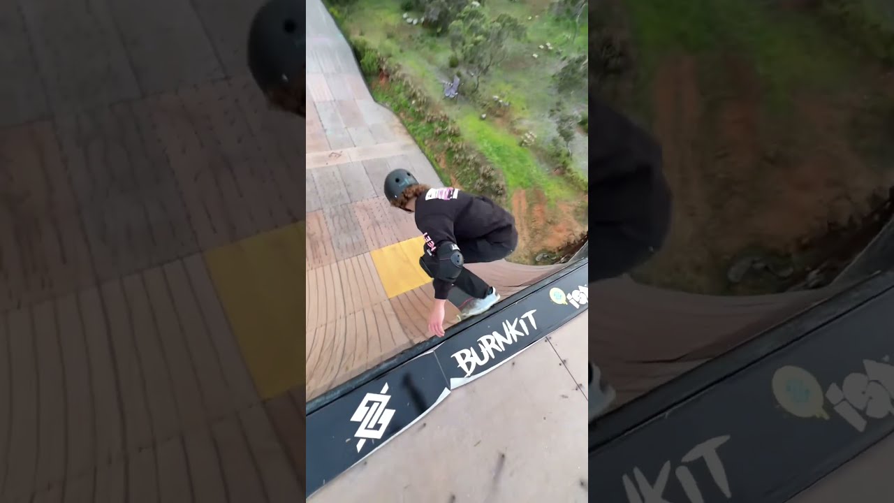 Would You Drop In Skateboarding Megaramp