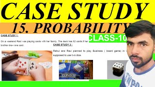 probability class 10 case study based questions