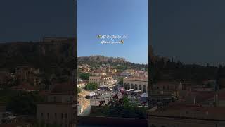 Amazing view of the Parthenon from MS Rooftop Garden!💐🏛️🇬🇷🧿 #greece #restaurant #views #summer