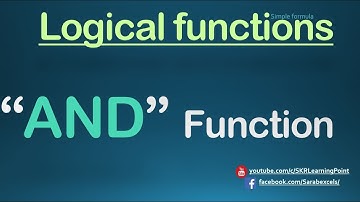 Excel in Hindi-How to use AND function Part-1