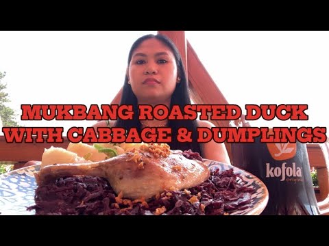 Mukbang Roasted Duck at Salaš Víglaš Bojnice Slovakia 🇸🇰
