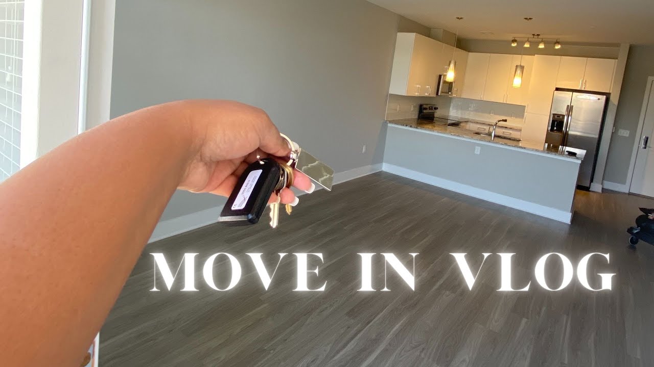 MOVE IN DAY! I'm moving into my first luxury apartment at 21 in the DMV