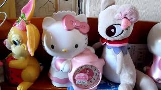 キティちゃん時計2002年製 Hello Kitty Alarm Clock At2002 - YouTube