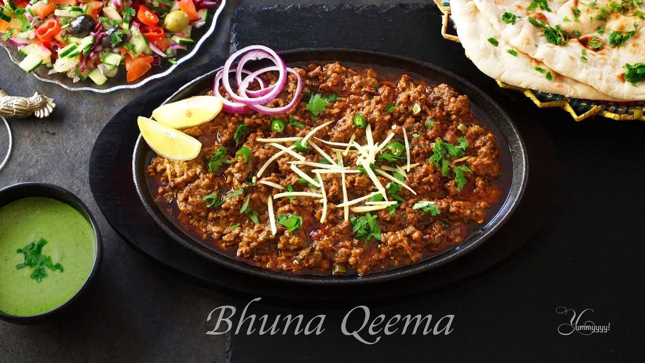 Bhuna Qeema,  Easiest way to cook minced meat