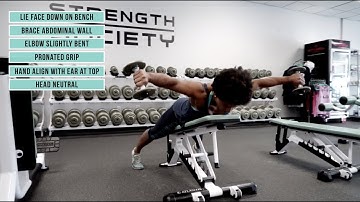 Lateral Raise - Prone - 15° Incline - DB - Pronated | KILO Exercise Demo