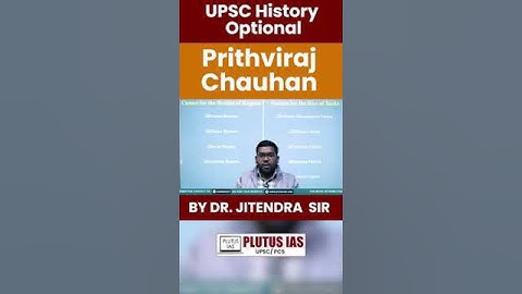 UPSC History Optional | BY Dr. Jitendra sir | Plutus IAS
