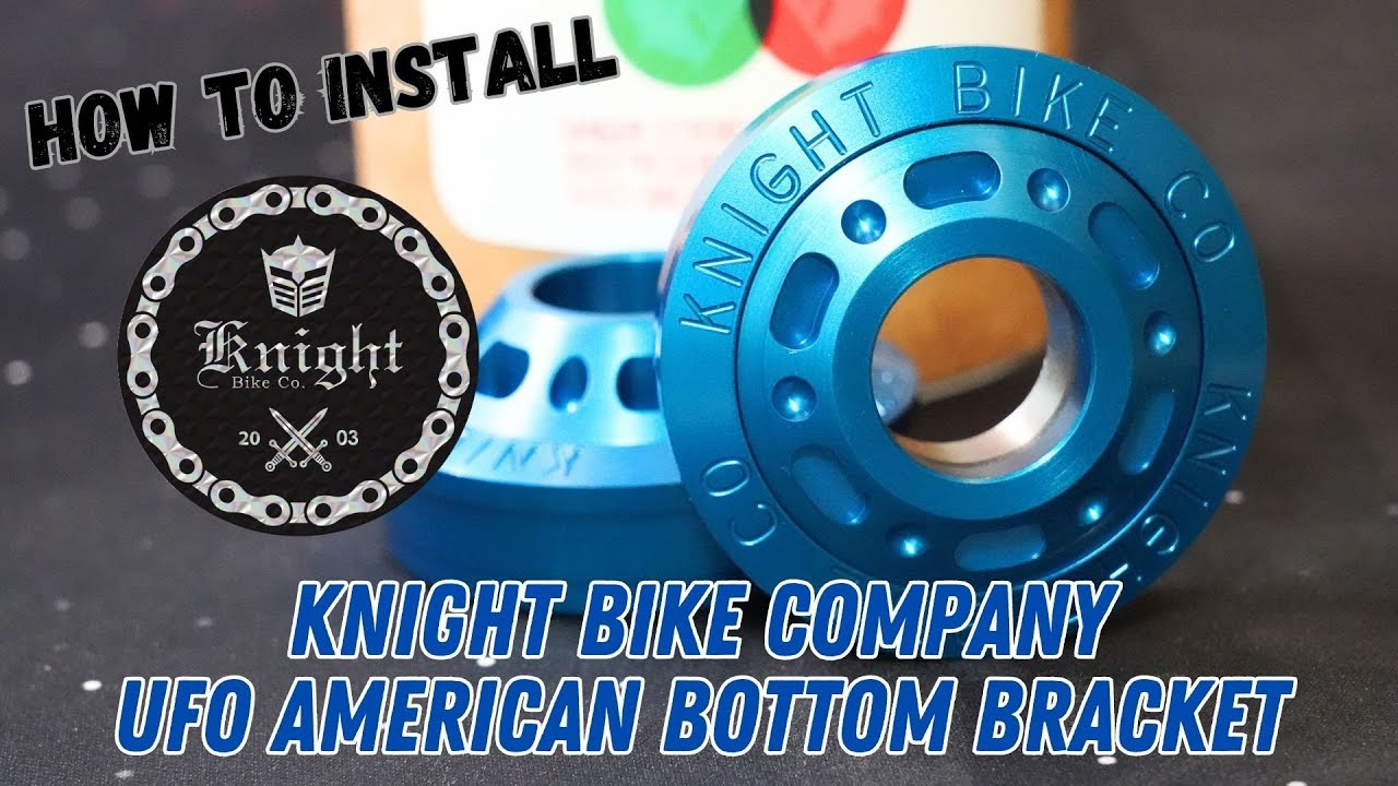 How to Install a Knight Bike Company Bottom Bracket - YouTube