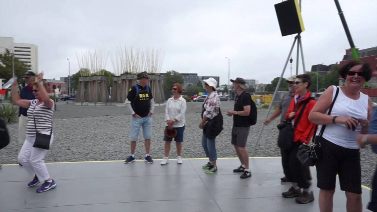 Dancing in the Streets Christchurch New Zealand, Dance O Mat! YouTube
