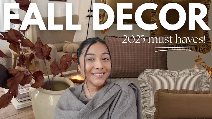 2025 Fall Decor Must-Haves 🍂 | Cozy Amazon + Target Finds You’ll Love!