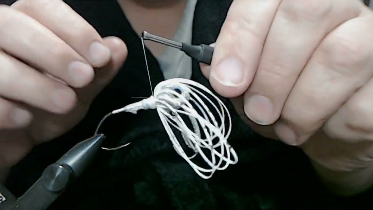 Мини-джиг Reaper Minnow - Белый лед