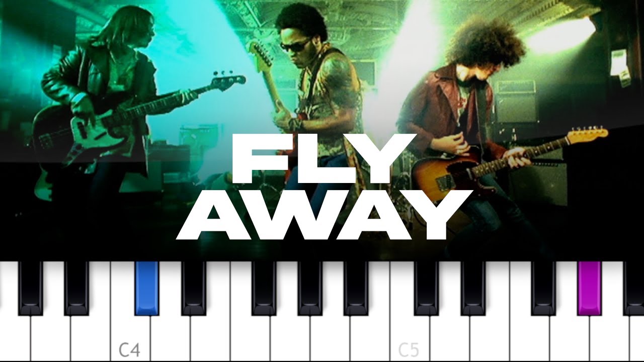 Lenny Kravitz - Fly Away  (piano tutorial)