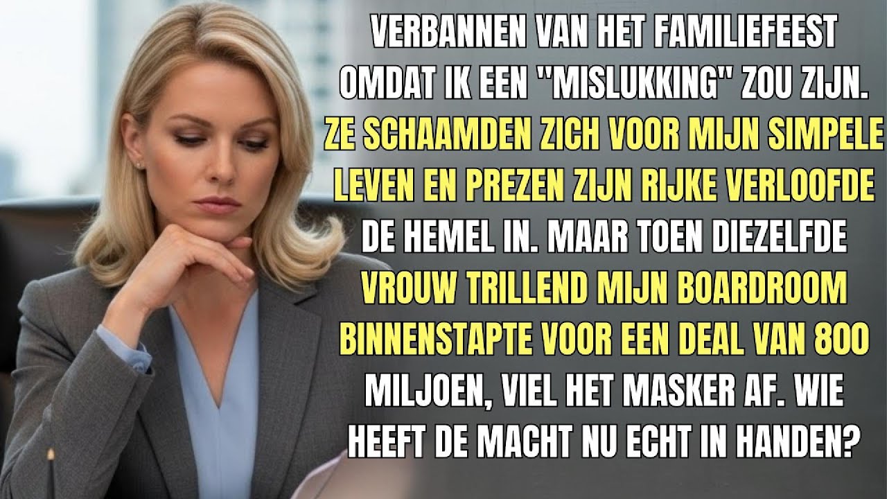 Op 28 december om 15:47 kreeg ik een appje van mijn broer: “Sanne, kom niet naar oudejaarsavond. Lotte is partner bij de brou en ze hoeft niets te weten over jouw situatie.” Mijn moeder reageerde...