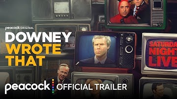 Downey Wrote That | Official Trailer 🔥October 17 🔥Documentary PEACOCK