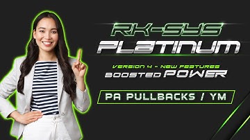 [NinjaTrader 8] RK-Sys Platinum v4 System  (PA Pullbacks / YM)