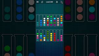 Ball Sort Puzzle Game Level 349 || #ballsort #gaming #ballsortpuzzlegameplay #level349