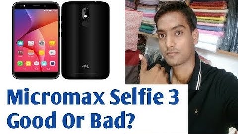Micromax Selfie 3 - 16MP Selfie Camera | My Opinions