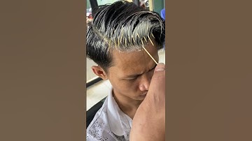 Tóc mềm ko vuốt vào nếp được AE nên ép side nhé 😎😎😎😎