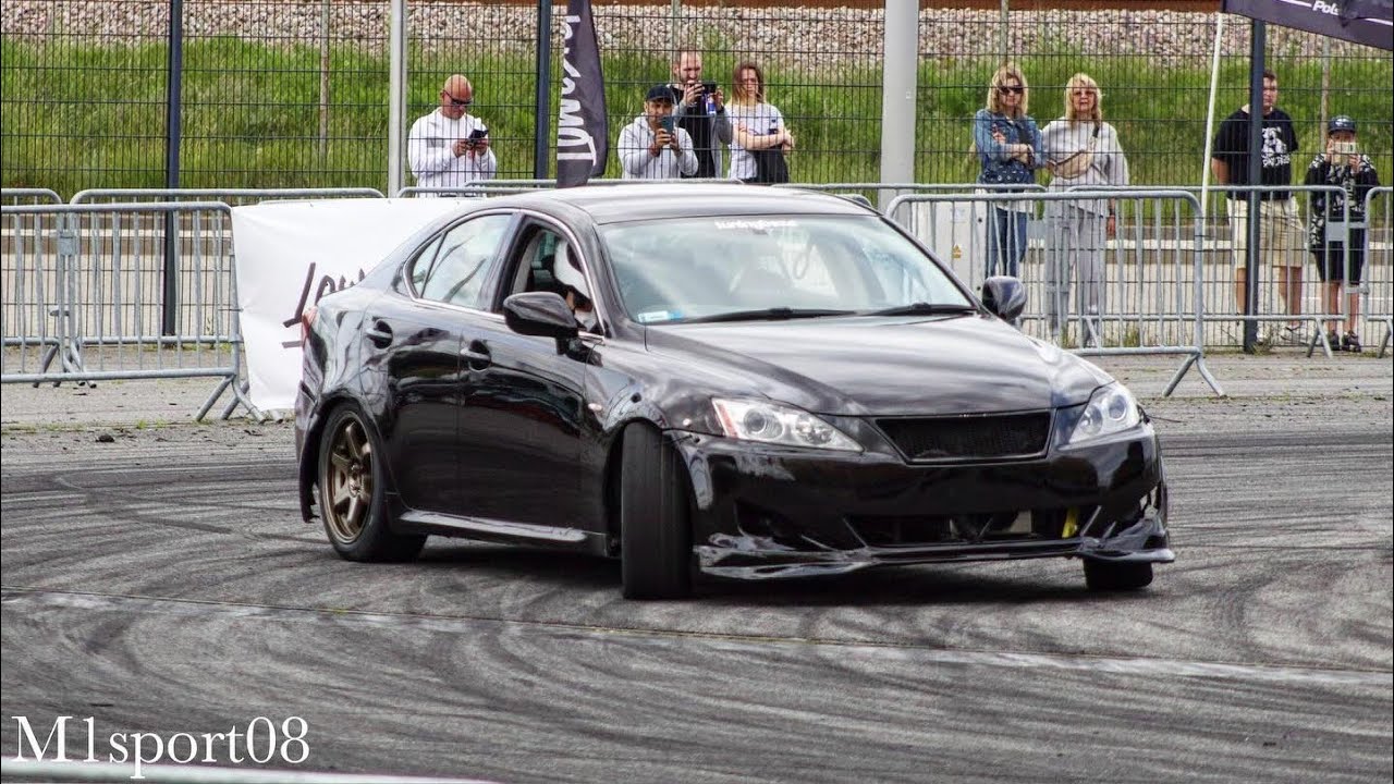 Is2000 Car BMW M3 E36 vs BMW M3 E46 and Lexus IS2000 drift cars at Street Show ...