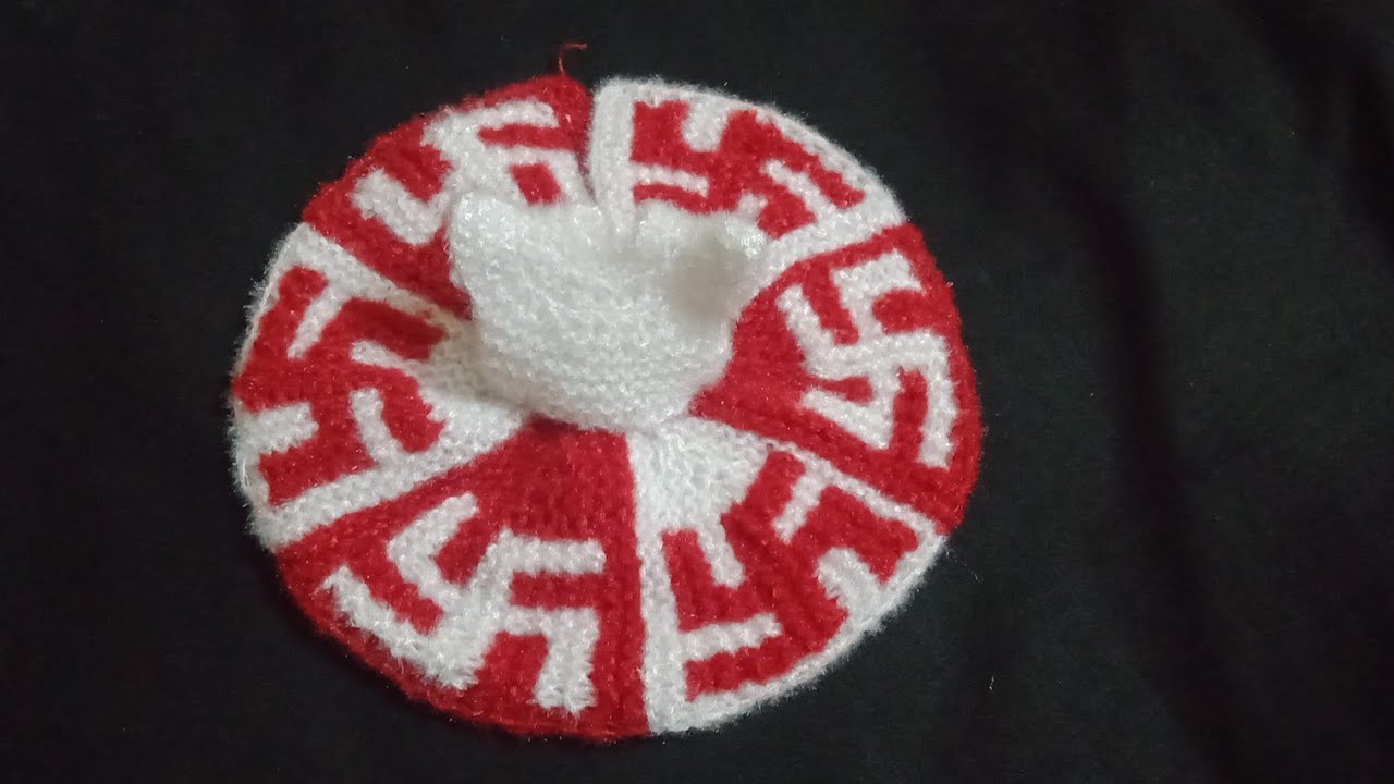 Swastik dress 卐 for 4-5-6 no kanha ji #卐 #swastik #dress #laddugopal #kanhaji #woolen #viral