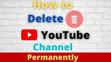 How to Delete a YouTube Channel Permanently in Pc/laptop 2021 (Easy) Method...