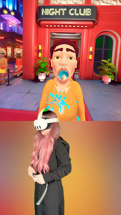 I am security VR #girlgamer #vrgamingfun #iamsecurity #vr #funny #metaquest #oculusgaming