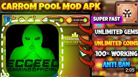 Carrom pool new hack 2025 game guardian hack ev loader fix hack APK |carrom pool auto play hack Free
